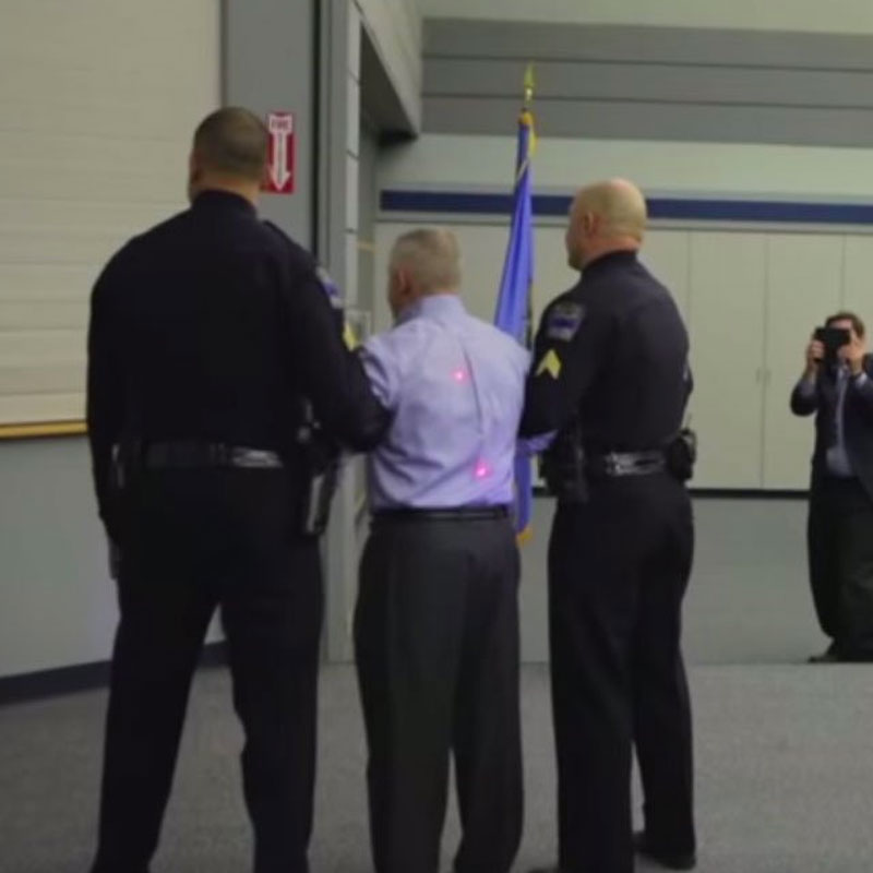 TPD Foundation Board Chairman Tasered for a Good Cause