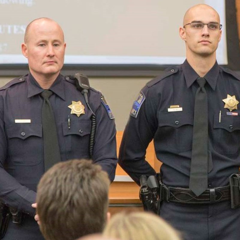 TPD Officers Honored for Heroism